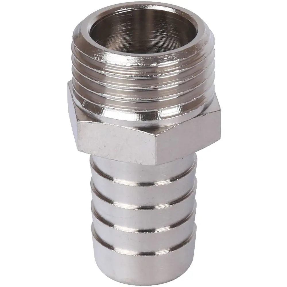 Фото Штуцер Stout 1 1/2"x40 мм наружная резьба никелированная латунь Фото Штуцер Stout 1 1/2"x40 мм наружная резьба никелированная латунь