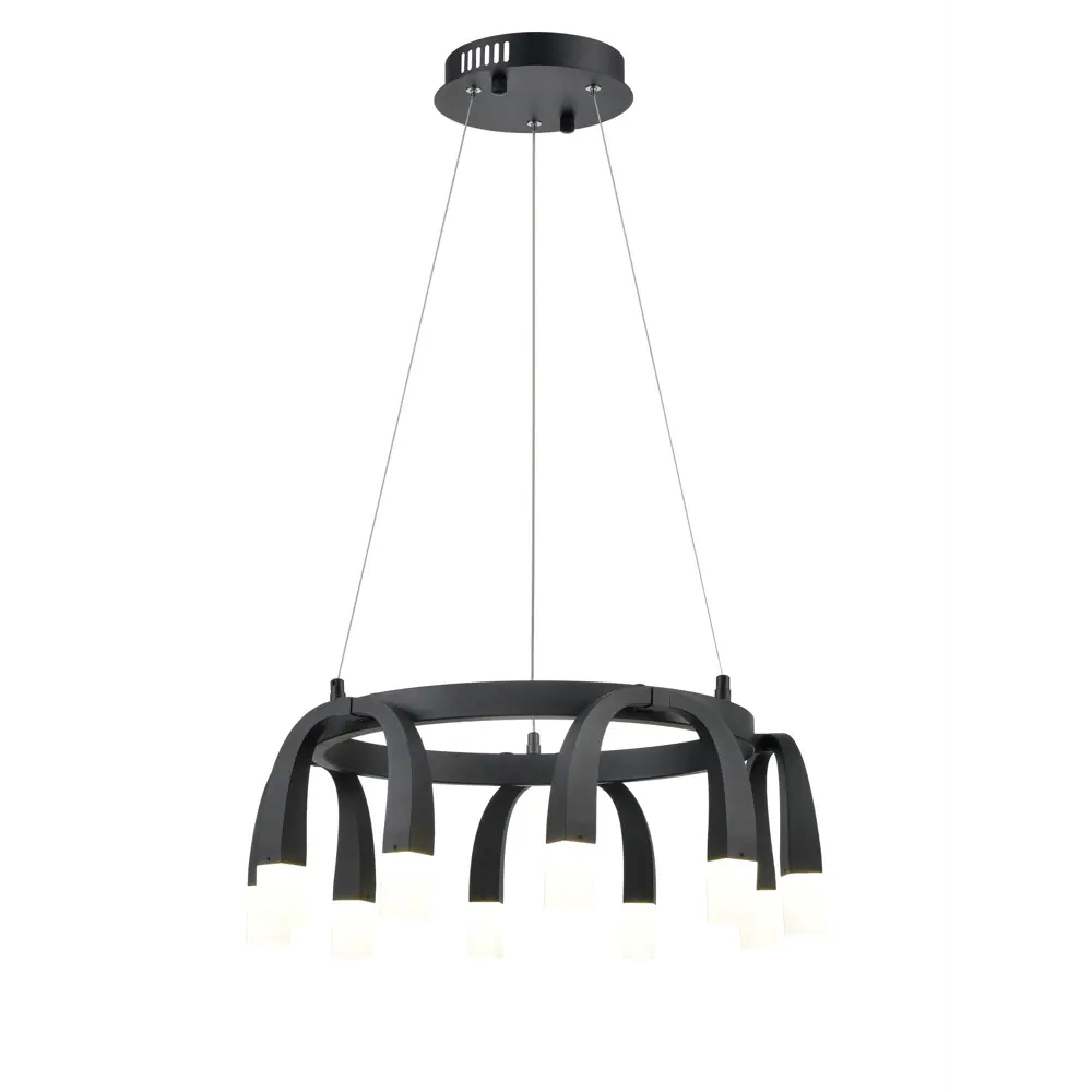 Фото Светильник подвесной светодиодный Vele Luce Negro 40W VL7102P10 Фото Светильник подвесной светодиодный Vele Luce Negro 40W VL7102P10