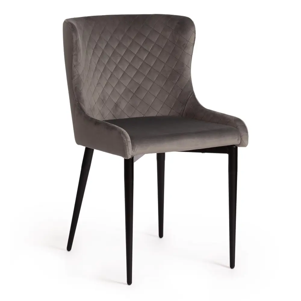 Фото 2 Кухонный стул Tetchair Mantra 15438 82х61х49 см ткань цвет черный 4 шт