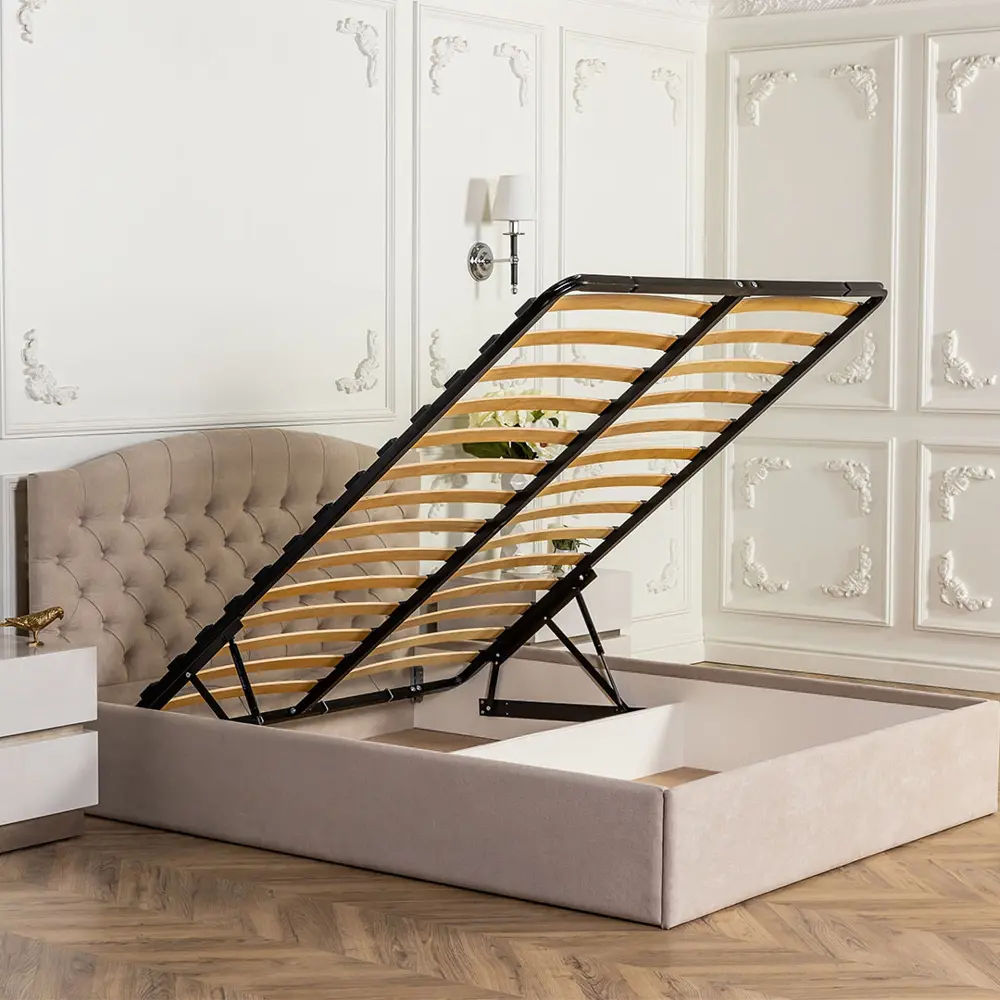Фото 2 Кровать Dg-Home Грация 166x101x207 ЛДСП цвет молочный Фото 2 Кровать Dg-Home Грация 166x101x207 ЛДСП цвет молочный