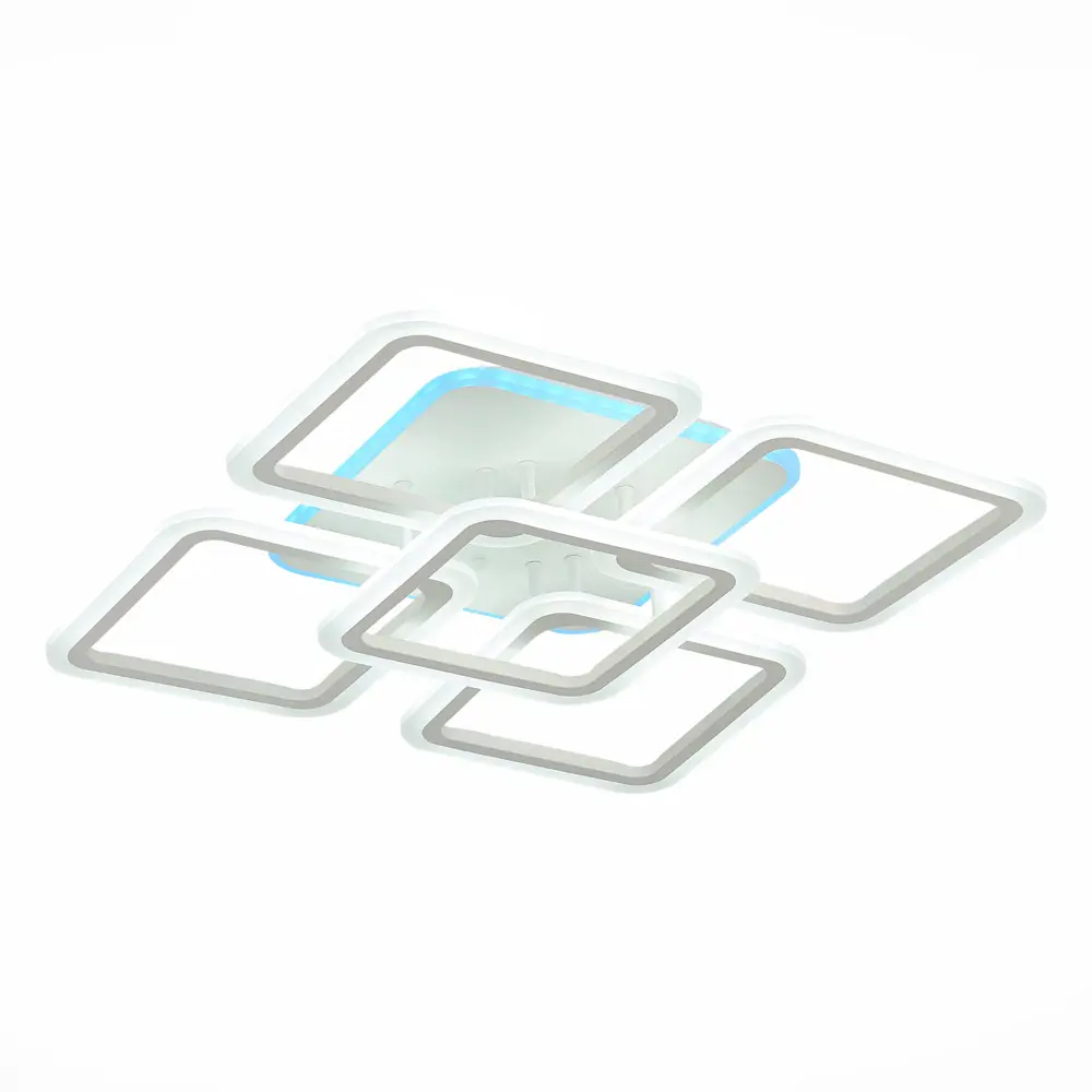 Фото 3 Люстра потолочная светодиодная ALMA LIGHT ALC00081WH-RGB-LED.5x140W 24 м² изменение цвета RGB цвет белый Фото 3 Люстра потолочная светодиодная ALMA LIGHT ALC00081WH-RGB-LED.5x140W 24 м² изменение цвета RGB цвет белый