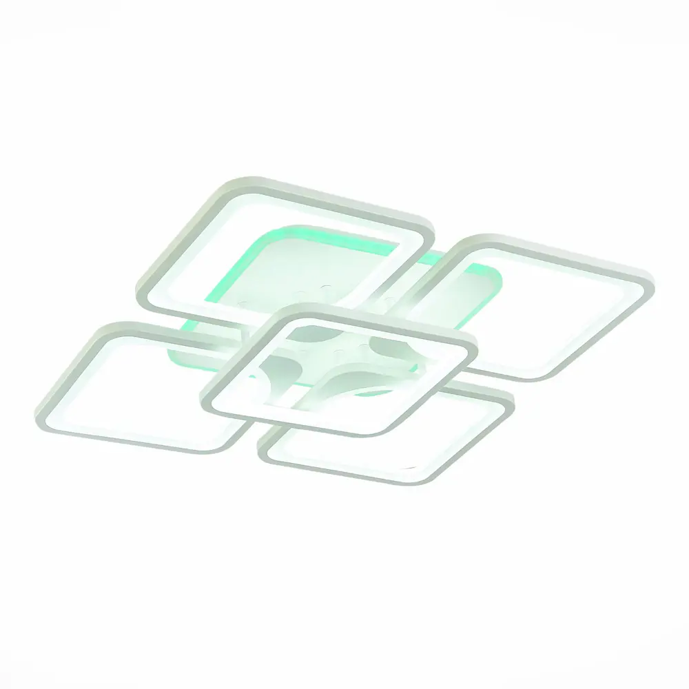 Фото 3 Люстра потолочная светодиодная ALMA LIGHT ALC00092WH-3000-6000K-LED.5x170W 26 м² изменение оттенков белого цвет белый Фото 3 Люстра потолочная светодиодная ALMA LIGHT ALC00092WH-3000-6000K-LED.5x170W 26 м² изменение оттенков белого цвет белый