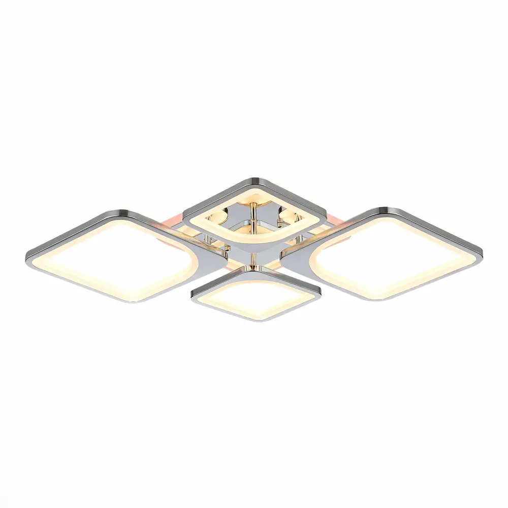Фото 2 Люстра потолочная светодиодная ALMA LIGHT ALC00089CH-RGB-LED.4x112W 18 м² изменение цвета RGB цвет серый серебристый Фото 2 Люстра потолочная светодиодная ALMA LIGHT ALC00089CH-RGB-LED.4x112W 18 м² изменение цвета RGB цвет серый серебристый