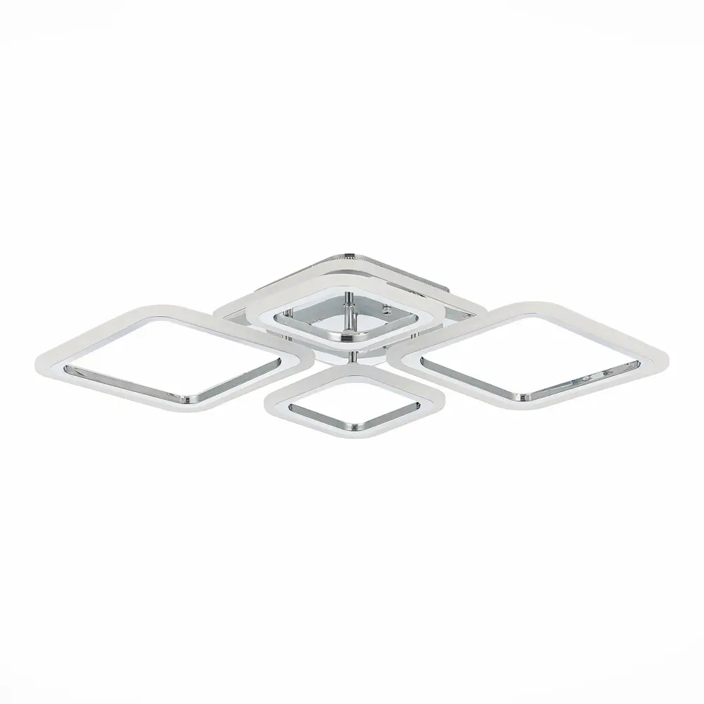 Фото 4 Люстра потолочная светодиодная ALMA LIGHT ALC00085CH-RGB-LED.4x88W 14 м² изменение цвета RGB цвет серый серебристый Фото 4 Люстра потолочная светодиодная ALMA LIGHT ALC00085CH-RGB-LED.4x88W 14 м² изменение цвета RGB цвет серый серебристый