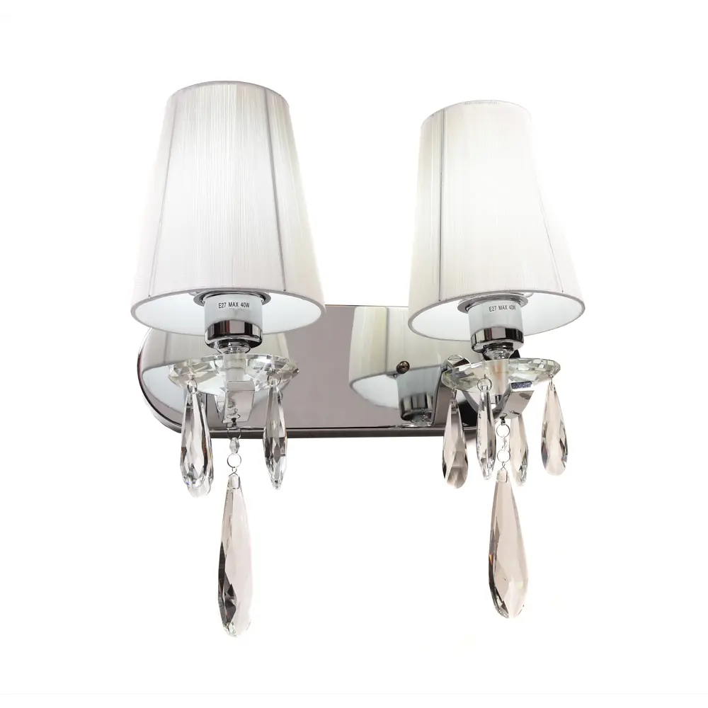 Фото Настенный светильник LUMINA DECO LDW 1726-2W CHR цвет медь Фото Настенный светильник LUMINA DECO LDW 1726-2W CHR цвет медь