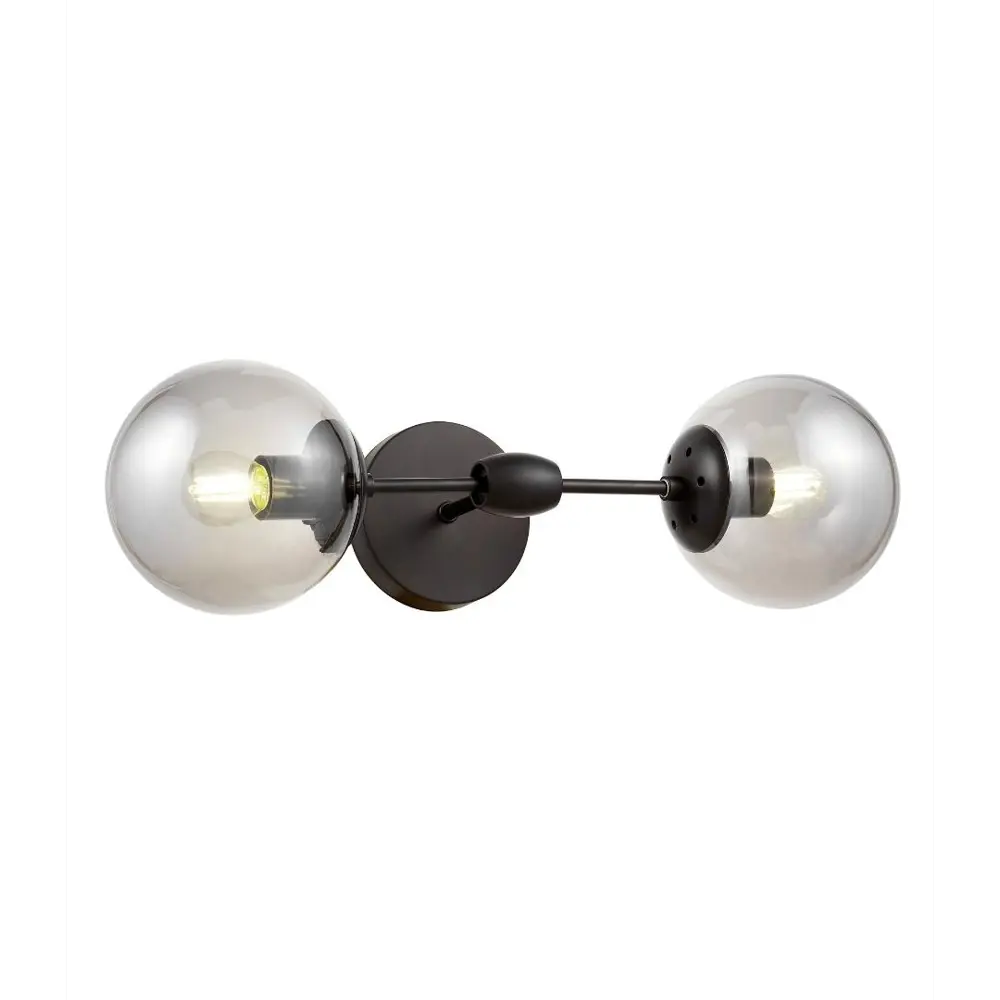 Фото 2 Настенный светильник LUMINA DECO LDW 6001-2 BK цвет медь