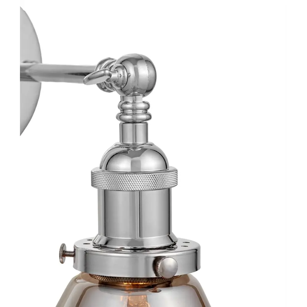 Фото 3 Настенный светильник LUMINA DECO LDW 6801-1 CHR+GY цвет черный Фото 3 Настенный светильник LUMINA DECO LDW 6801-1 CHR+GY цвет черный