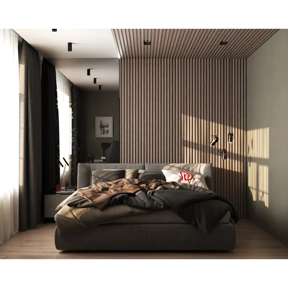 Фото 4 Рейка настенно-потолочная полистирол ударопрочный Decor-Dizayn 618-80 серый 15x40x3000 мм Фото 4 Рейка настенно-потолочная полистирол ударопрочный Decor-Dizayn 618-80 серый 15x40x3000 мм