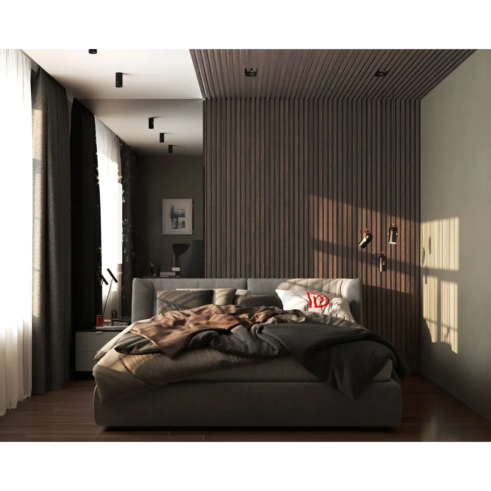 Фото 4 Рейка настенно-потолочная полистирол ударопрочный Decor-Dizayn 611-93 венге 20x30x3000 мм Фото 4 Рейка настенно-потолочная полистирол ударопрочный Decor-Dizayn 611-93 венге 20x30x3000 мм