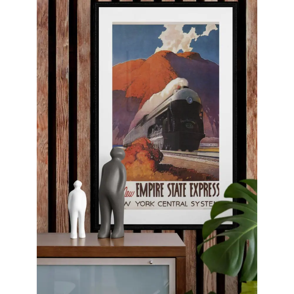 Фото 3 Постер Простопостер "Поезда - экспресс the new empire state express" 90x60 см в подарочном тубусе без рамы Фото 3 Постер Простопостер "Поезда - экспресс the new empire state express" 90x60 см в подарочном тубусе без рамы