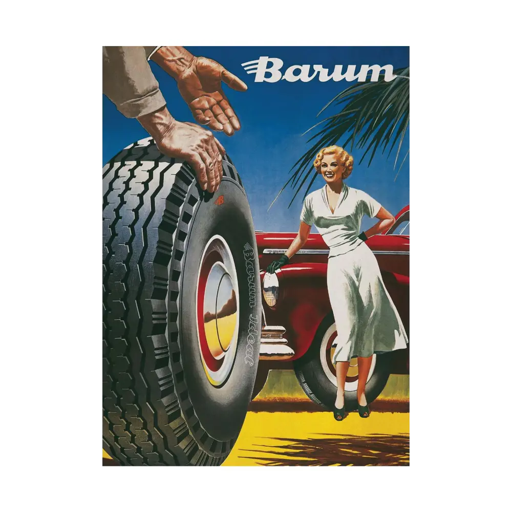 Фото Постер Простопостер "Автомобили - автомобиль и шины barum" 90x60 см в раме Фото Постер Простопостер "Автомобили - автомобиль и шины barum" 90x60 см в раме