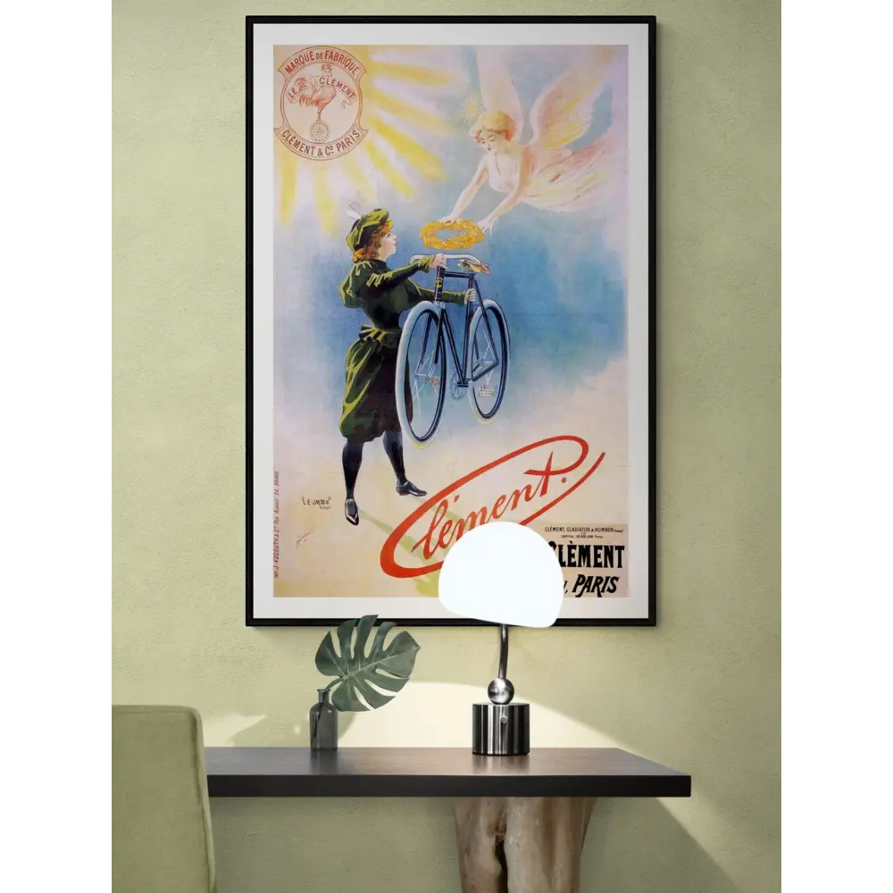 Фото 2 Постер Простопостер "Велосипеды - велосипед clement" 50x40 см в подарочном тубусе без рамы Фото 2 Постер Простопостер "Велосипеды - велосипед clement" 50x40 см в подарочном тубусе без рамы