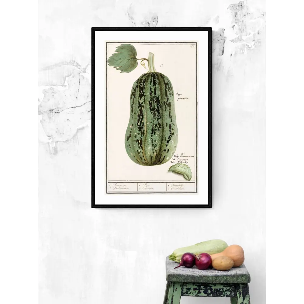 Фото 2 Постер Простопостер "Овощи - тыква обыкновенная pompoen" 50x40 см в раме Фото 2 Постер Простопостер "Овощи - тыква обыкновенная pompoen" 50x40 см в раме