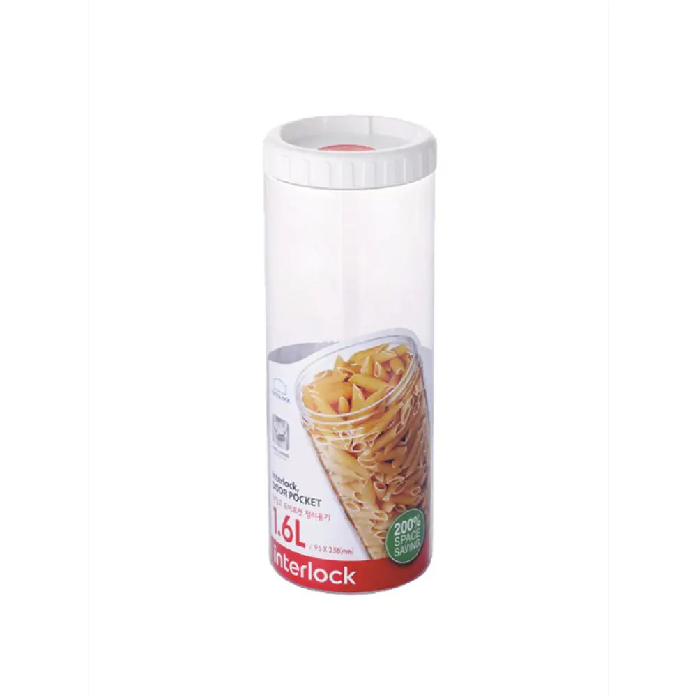 Фото Банка для хранения сыпучих продуктов LocknLock Interlock INL303W, 1.6 л Фото Банка для хранения сыпучих продуктов LocknLock Interlock INL303W, 1.6 л