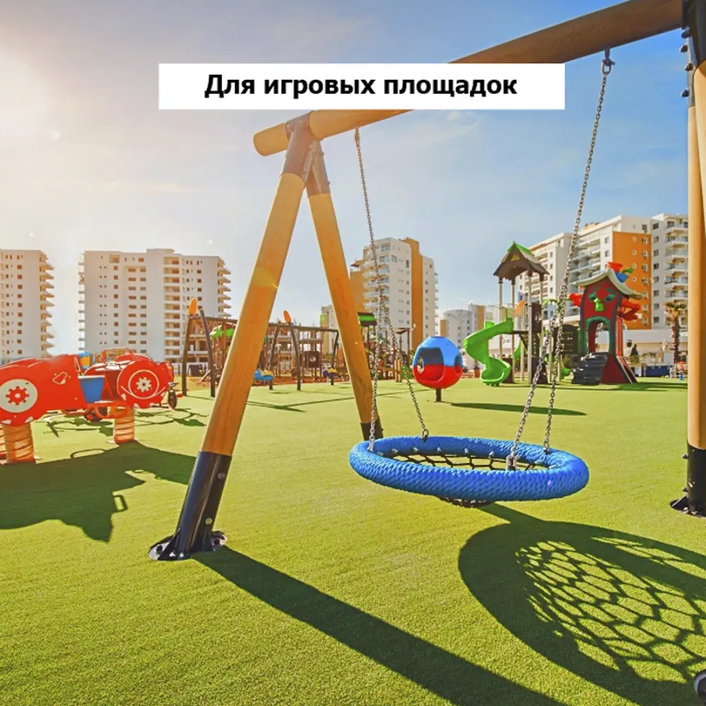 Фото Искусственный газон Урожайная сотка Д2388, ширина рулона 1 м, длина 2.5 м, высота ворса 30 мм Фото Искусственный газон Урожайная сотка Д2388, ширина рулона 1 м, длина 2.5 м, высота ворса 30 мм