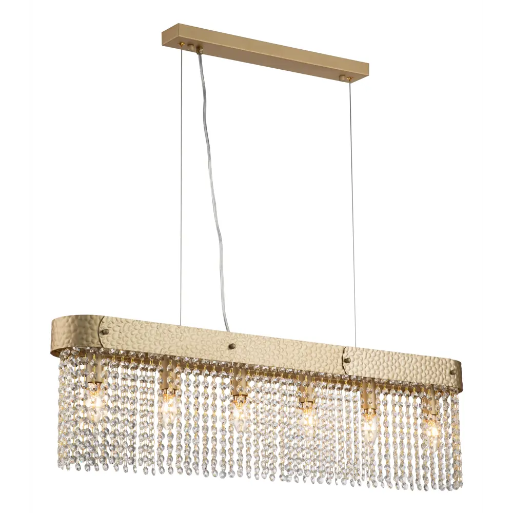 Фото 4 Светильник подвесной ESCADA 10170/9 NIAGARA 6 ламп 25 м² цвет золото Фото 4 Светильник подвесной ESCADA 10170/9 NIAGARA 6 ламп 25 м² цвет золото