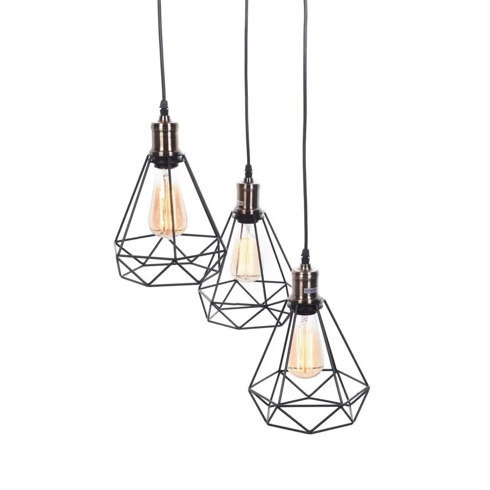 Фото 2 Люстра потолочная LUMINA DECO LDP 11609-3 BK Cobi 3 лампы 12 м² цвет черный Фото 2 Люстра потолочная LUMINA DECO LDP 11609-3 BK Cobi 3 лампы 12 м² цвет черный