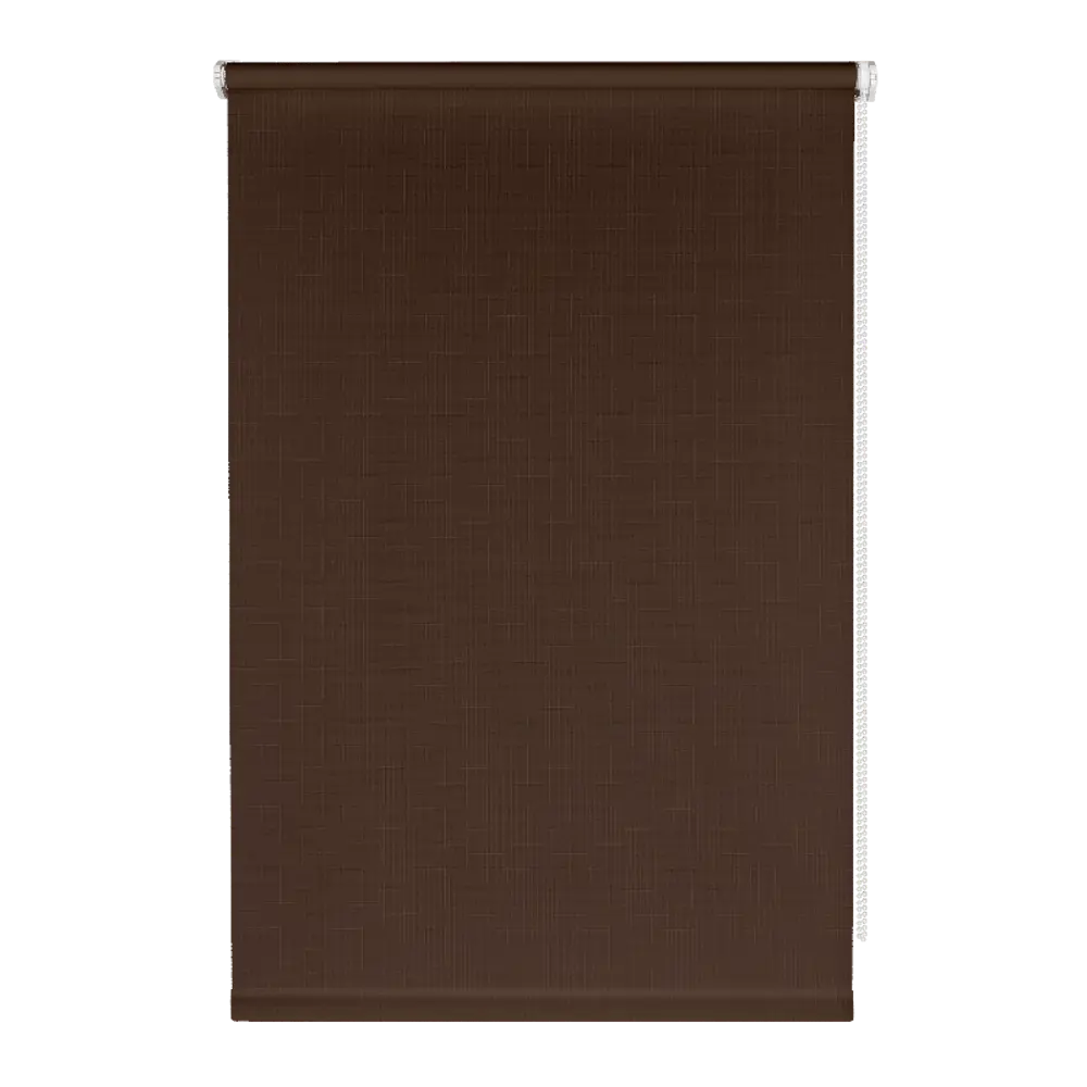 Фото Рулонная штора Prakto Shantung 120x160 см цвет шоколад/бежевый Фото Рулонная штора Prakto Shantung 120x160 см цвет шоколад/бежевый