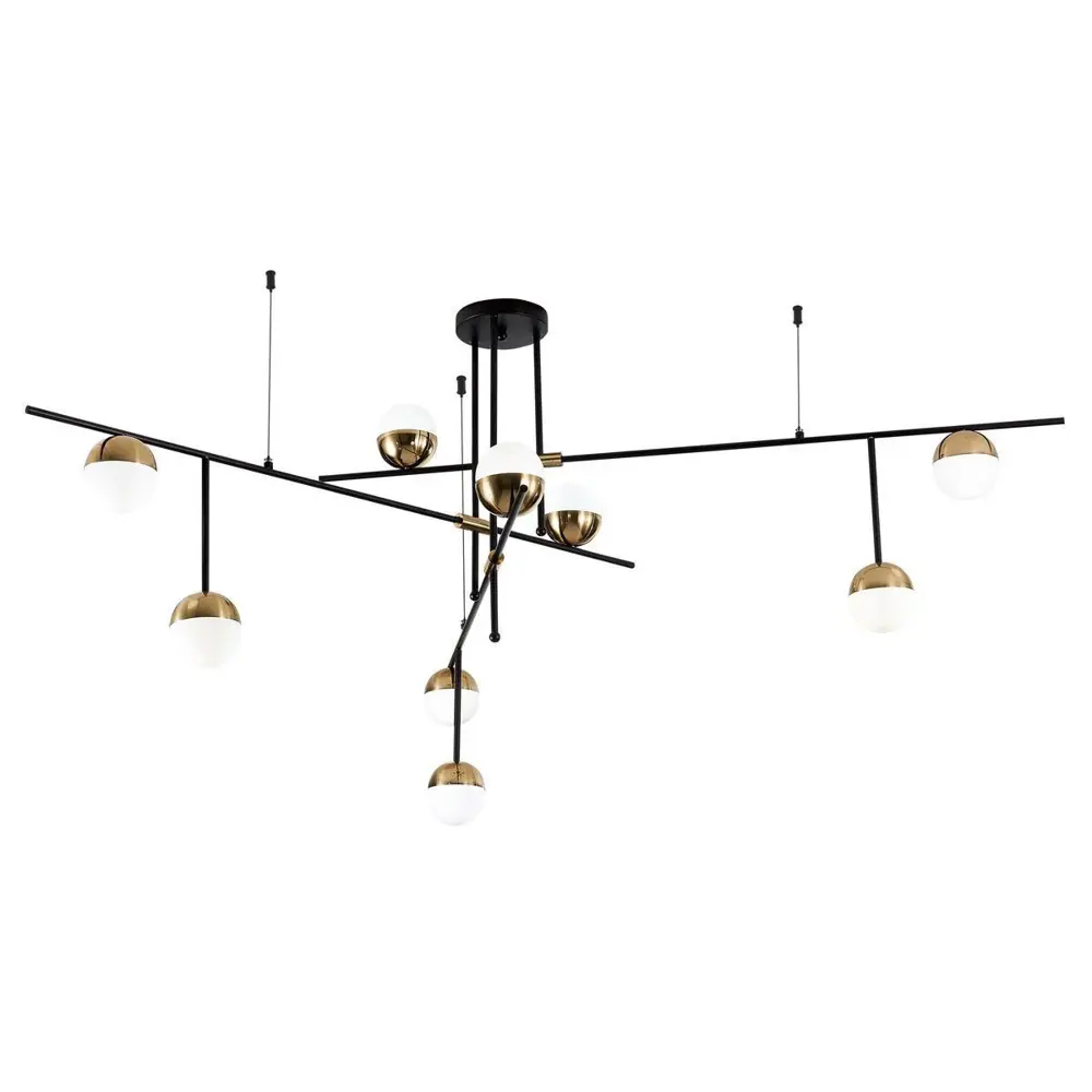 Фото 3 Люстра потолочная ST LUCE SL1507.422.09 Albero 9 ламп 16 м² цвет черный Фото 3 Люстра потолочная ST LUCE SL1507.422.09 Albero 9 ламп 16 м² цвет черный