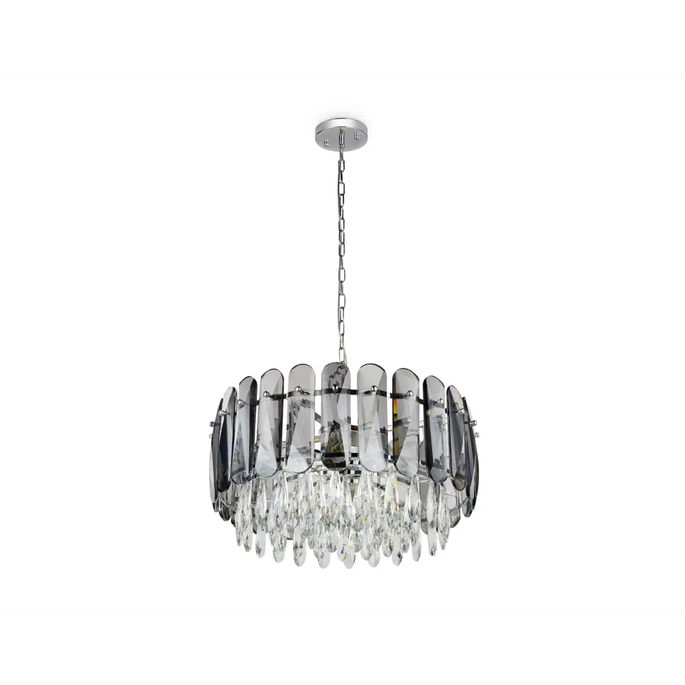 Фото 5 Люстра потолочная хрустальная Ambrella Light TR5069 Traditional 6 ламп 18 м² цвет хром Фото 5 Люстра потолочная хрустальная Ambrella Light TR5069 Traditional 6 ламп 18 м² цвет хром