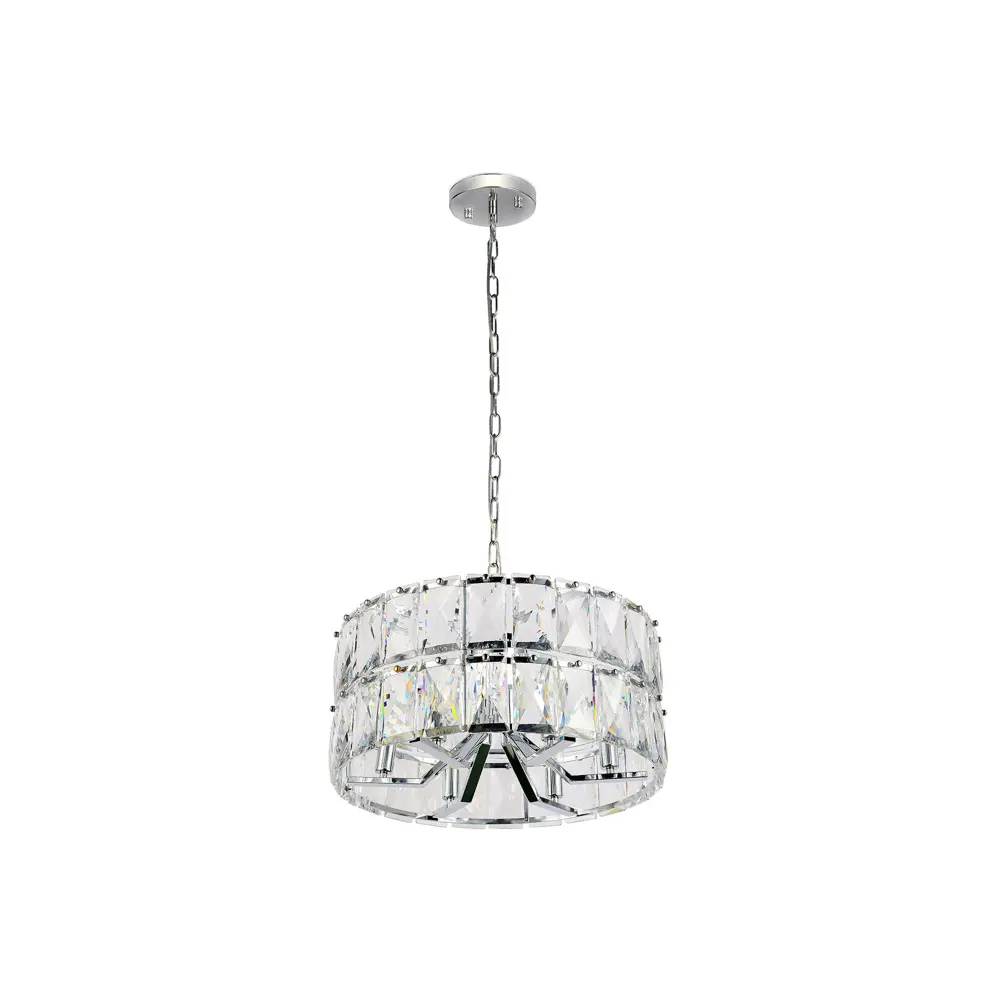 Фото 5 Люстра потолочная хрустальная Ambrella Light TR5159 Traditional 6 ламп 18 м² цвет хром Фото 5 Люстра потолочная хрустальная Ambrella Light TR5159 Traditional 6 ламп 18 м² цвет хром