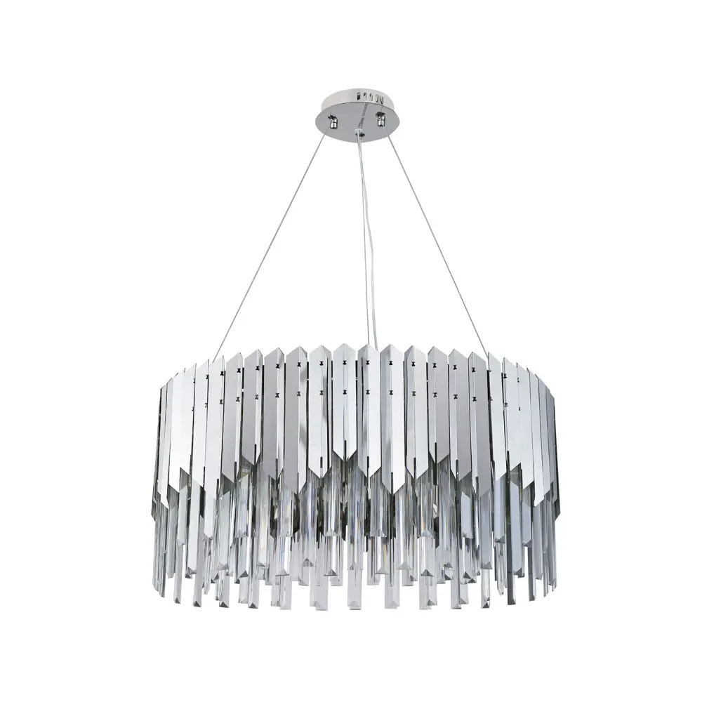 Фото 4 Люстра потолочная хрустальная Ambrella Light TR5285 Traditional 6 ламп 18 м² цвет хром Фото 4 Люстра потолочная хрустальная Ambrella Light TR5285 Traditional 6 ламп 18 м² цвет хром
