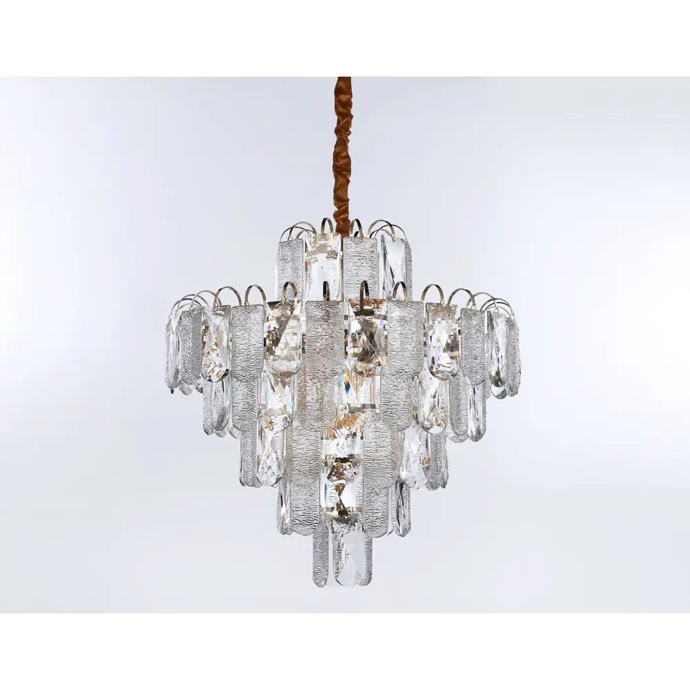 Фото 5 Люстра потолочная хрустальная Ambrella Light TR5233 Traditional 12 ламп 30 м² цвет золото Фото 5 Люстра потолочная хрустальная Ambrella Light TR5233 Traditional 12 ламп 30 м² цвет золото
