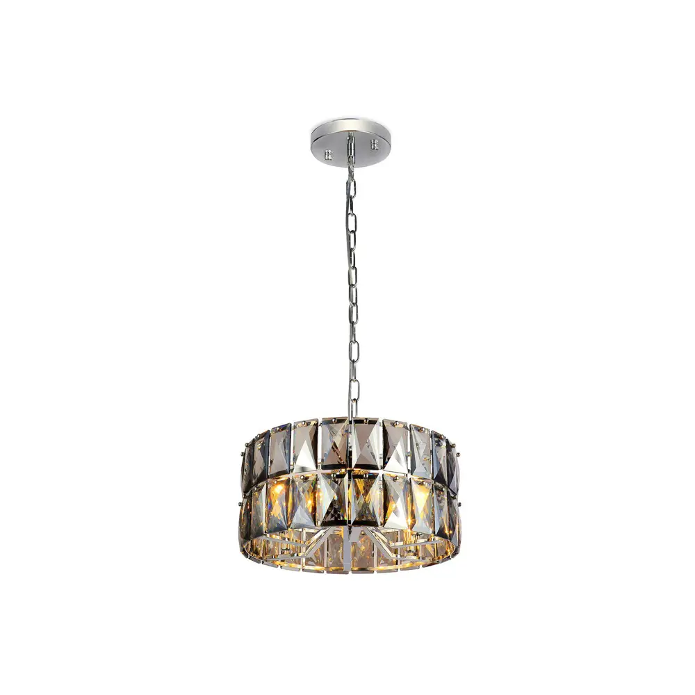 Фото 4 Люстра потолочная хрустальная Ambrella Light TR5160 Traditional 6 ламп 18 м² цвет хром Фото 4 Люстра потолочная хрустальная Ambrella Light TR5160 Traditional 6 ламп 18 м² цвет хром