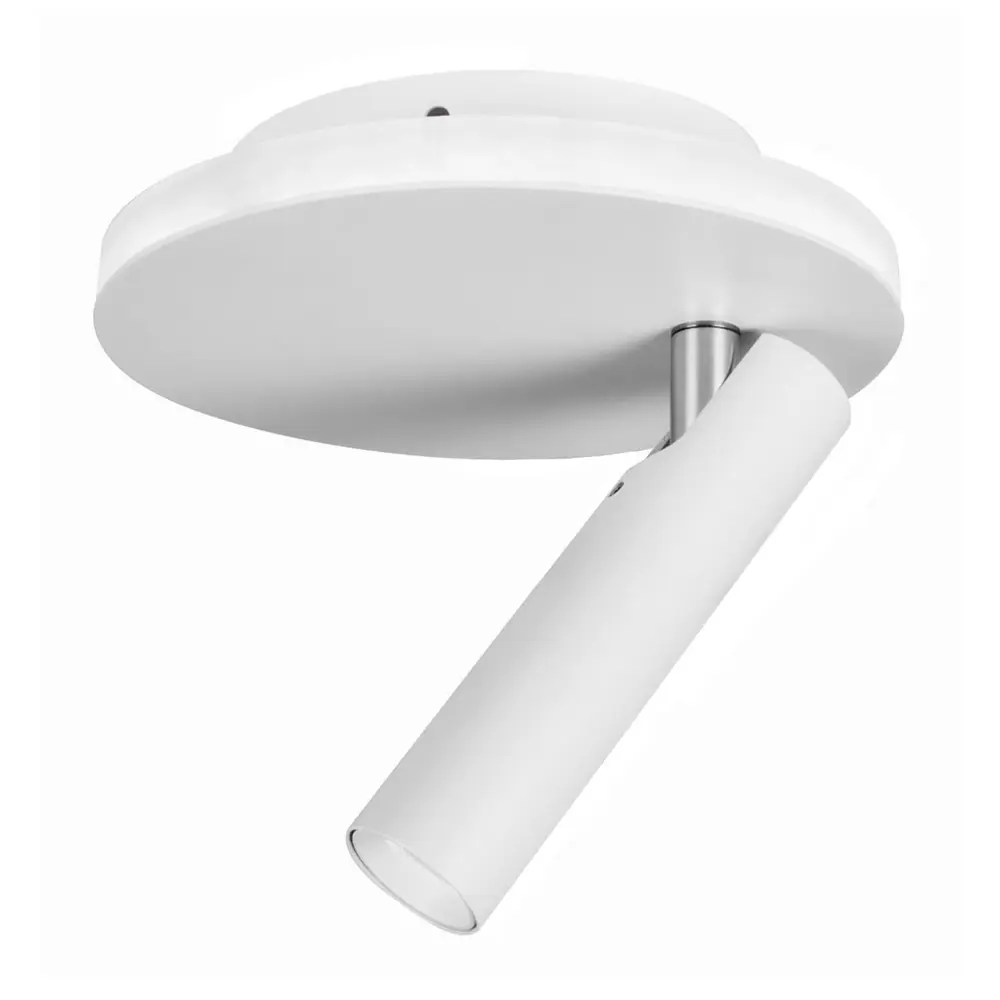 Фото 2 Спот поворотный светодиодный ESCADA 20019SMA-01LEDSWH 2 м² нейтральный белый свет цвет черный Фото 2 Спот поворотный светодиодный ESCADA 20019SMA-01LEDSWH 2 м² нейтральный белый свет цвет черный