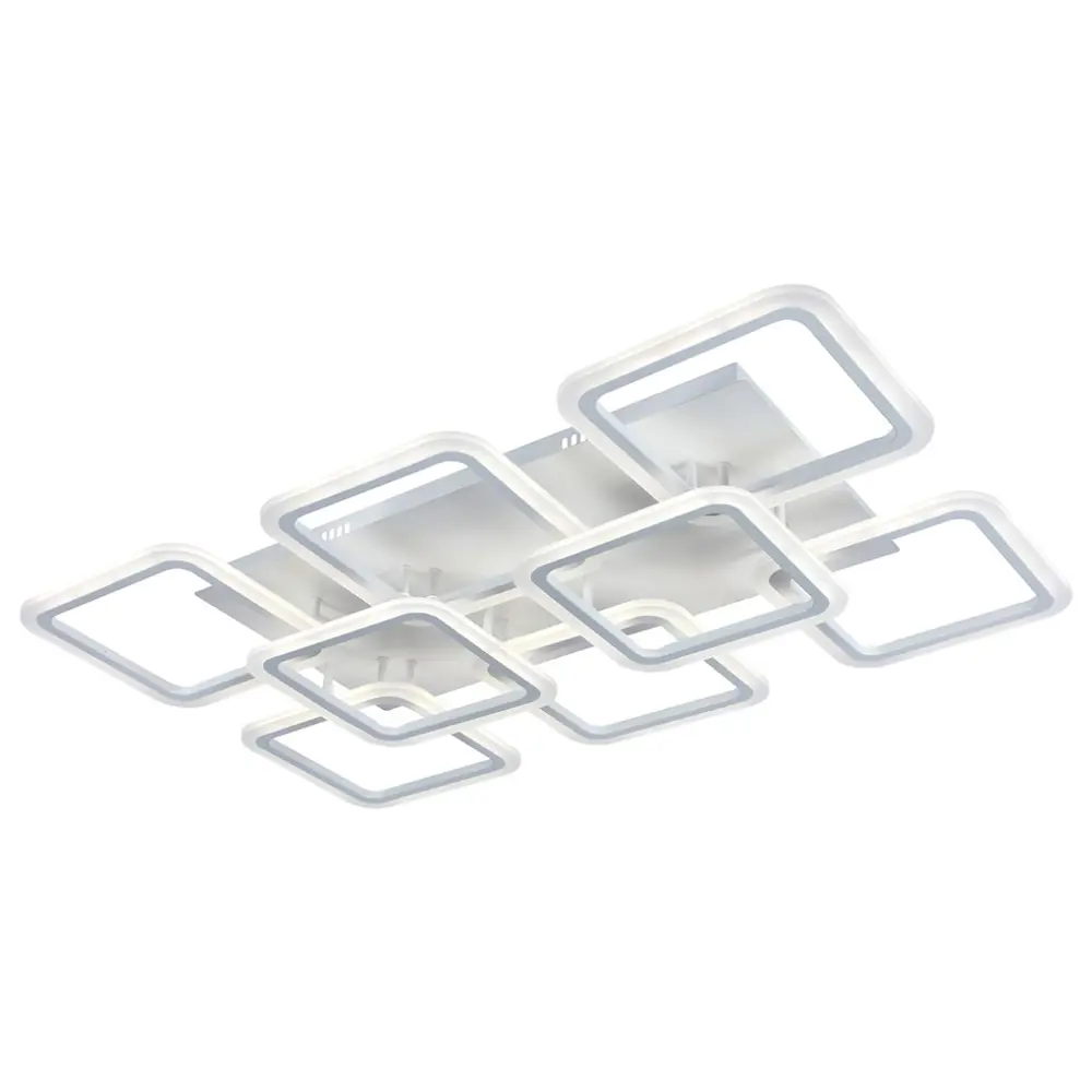 Фото Светильник настенно-потолочный светодиодный ESCADA 10204-8LED 60 м² нейтральный белый свет цвет белый Фото Светильник настенно-потолочный светодиодный ESCADA 10204-8LED 60 м² нейтральный белый свет цвет белый