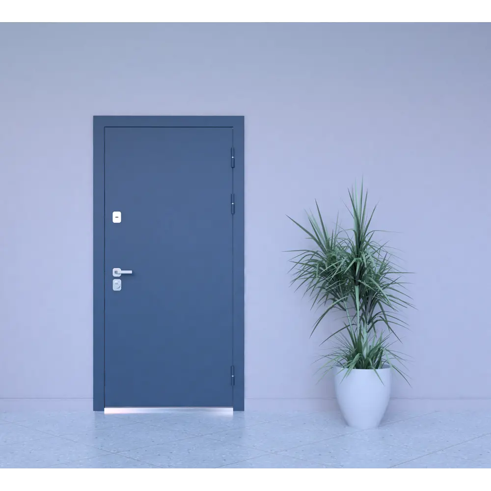 Фото 6 Дверь входная металлическая Комбидвуд Uno-I 205x86 см. правая серый графит Фото 6 Дверь входная металлическая Комбидвуд Uno-I 205x86 см. правая серый графит