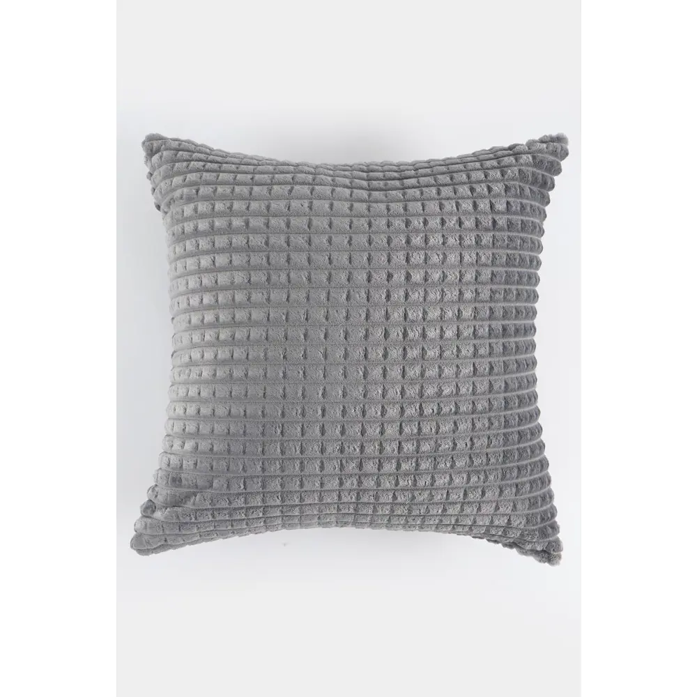 Фото Декоративная подушка Lizzy Home 006-CR/4545, 45x45 см, цвет серый