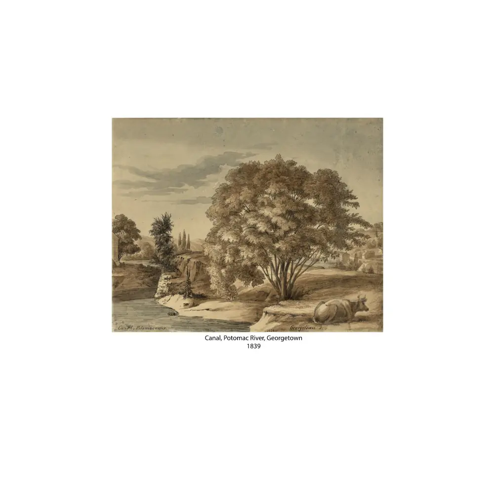 Фото Постер Простопостер "Каналы – канал реки потомак" 90x60 см в подарочном тубусе без рамы Фото Постер Простопостер "Каналы – канал реки потомак" 90x60 см в подарочном тубусе без рамы