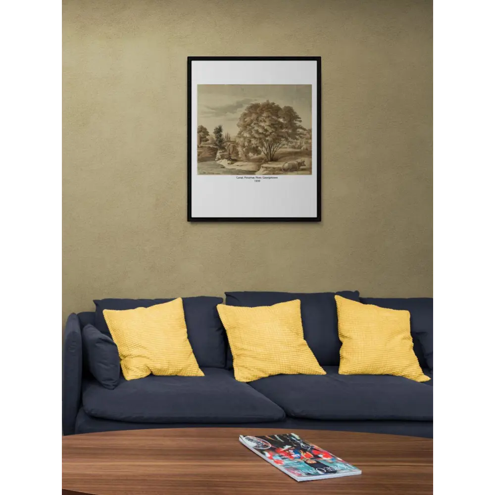 Фото 2 Постер Простопостер "Каналы – канал реки потомак" 90x60 см в подарочном тубусе без рамы Фото 2 Постер Простопостер "Каналы – канал реки потомак" 90x60 см в подарочном тубусе без рамы