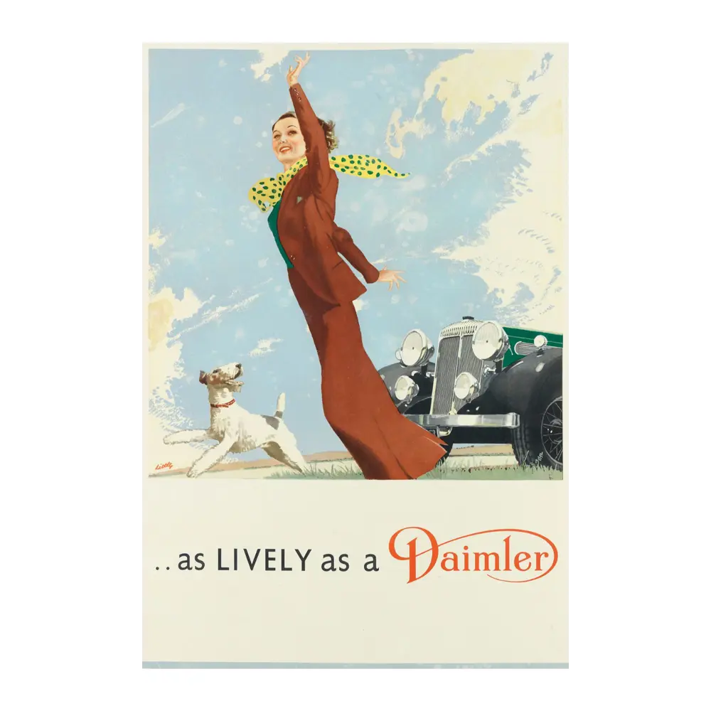 Фото Постер Простопостер "Автомобили - автомобиль daimler" 90x60 см в подарочном тубусе без рамы Фото Постер Простопостер "Автомобили - автомобиль daimler" 90x60 см в подарочном тубусе без рамы
