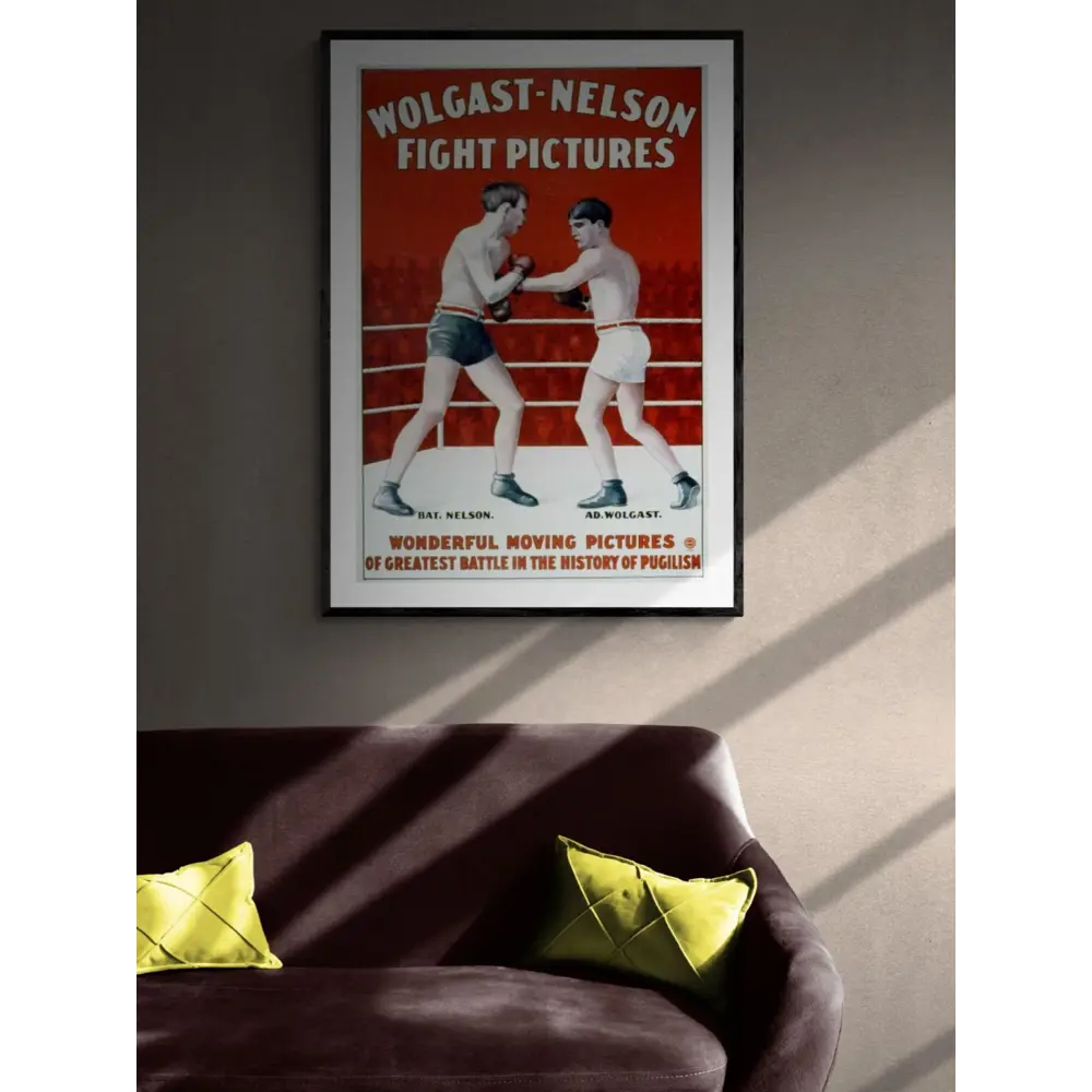 Фото 3 Постер Простопостер "Бокс - бой wolgast" 50x40 см в раме Фото 3 Постер Простопостер "Бокс - бой wolgast" 50x40 см в раме