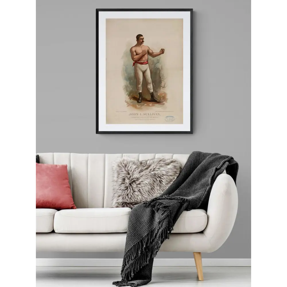 Фото 2 Постер Простопостер "Бокс - чемпион мира john l.sullivan" 120x90 см в подарочном тубусе без рамы Фото 2 Постер Простопостер "Бокс - чемпион мира john l.sullivan" 120x90 см в подарочном тубусе без рамы
