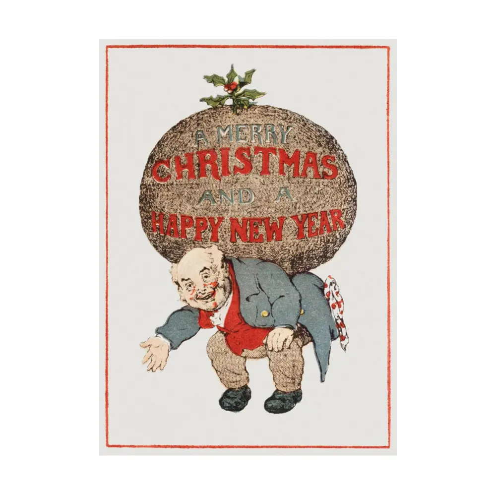 Фото Постер Простопостер "Зима - старик с игрушкой" 90x60 см в подарочном тубусе без рамы Фото Постер Простопостер "Зима - старик с игрушкой" 90x60 см в подарочном тубусе без рамы