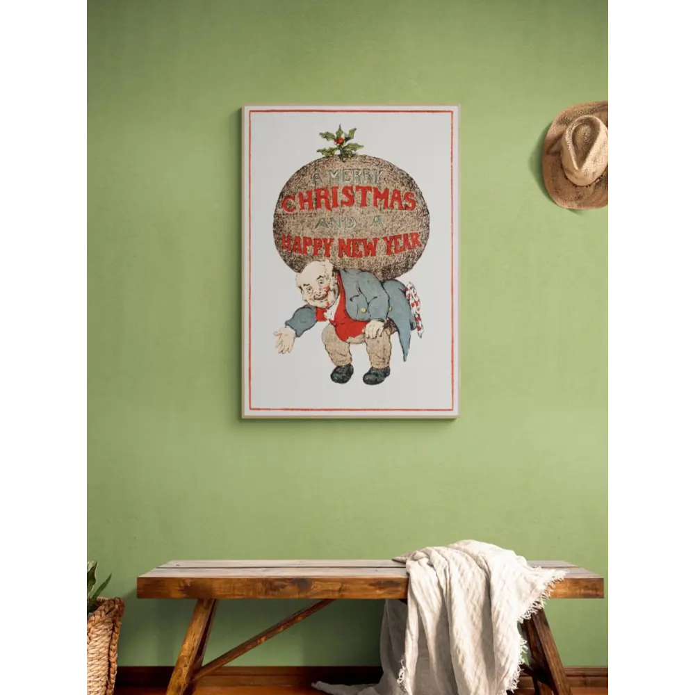 Фото 3 Постер Простопостер "Зима - старик с игрушкой" 90x60 см в подарочном тубусе без рамы Фото 3 Постер Простопостер "Зима - старик с игрушкой" 90x60 см в подарочном тубусе без рамы