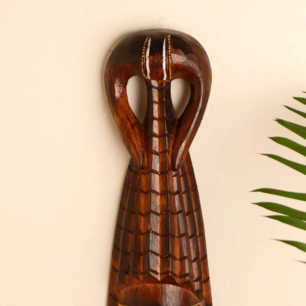 Фото 2 Панно-маска настенная "Абориген" 50x12x4 см Фото 2 Панно-маска настенная "Абориген" 50x12x4 см