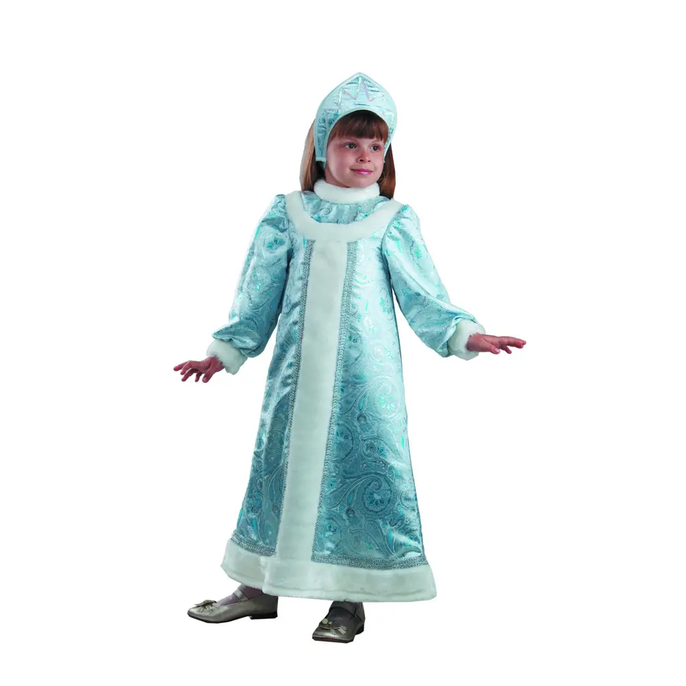 Фото Карнавальный костюм Батик 429-134-68 Снегурочка шёлк размер 134-68 429 Фото Карнавальный костюм Батик 429-134-68 Снегурочка шёлк размер 134-68 429