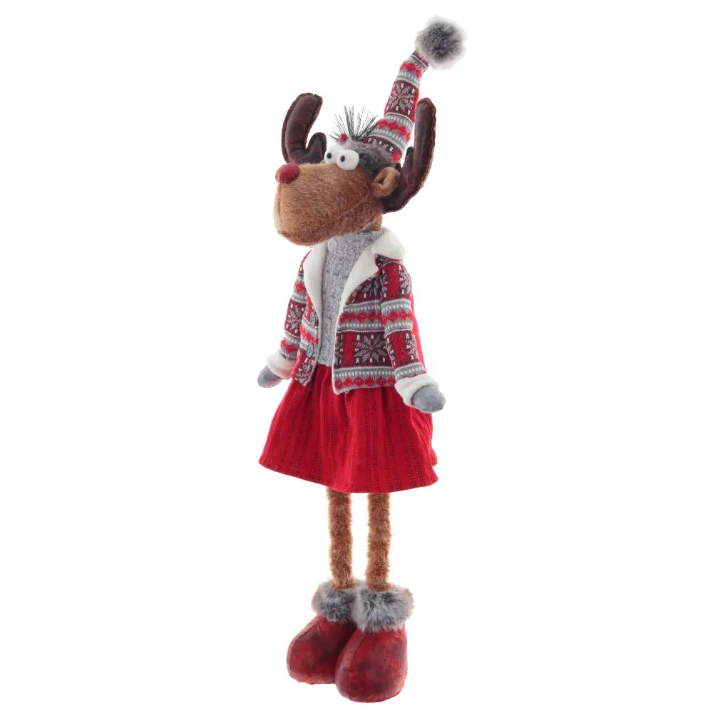 Фото 7 Фигура декоративная Олень 746993 Jiangsu holly everlasting inc., remeco collection 45 см растягивающаяся цвет красный Фото 7 Фигура декоративная Олень 746993 Jiangsu holly everlasting inc., remeco collection 45 см растягивающаяся цвет красный
