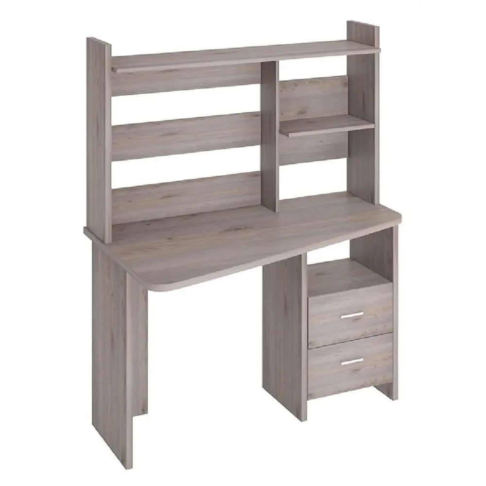 Фото Компьютерный стол Мэрдэс Скл-трап120+нкл-120 н лев 120x152x72 см ЛДСП цвет серый дуб Фото Компьютерный стол Мэрдэс Скл-трап120+нкл-120 н лев 120x152x72 см ЛДСП цвет серый дуб