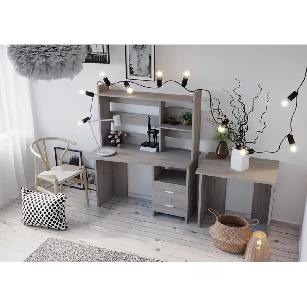 Фото 4 Компьютерный стол Мэрдэс Скл-трап120+нклx-120 вк лев 120x179x72 см ЛДСП цвет венге, бежево-белый Фото 4 Компьютерный стол Мэрдэс Скл-трап120+нклx-120 вк лев 120x179x72 см ЛДСП цвет венге, бежево-белый