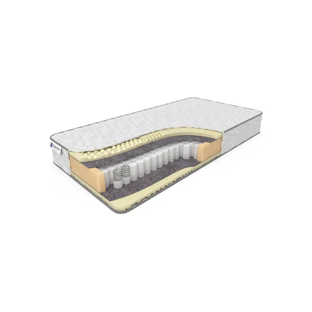 Фото Матрас Dreamline Natural Komfort Massage TFK 140x185 см, независимый пружинный блок, двуспальный, латексный Фото Матрас Dreamline Natural Komfort Massage TFK 140x185 см, независимый пружинный блок, двуспальный, латексный