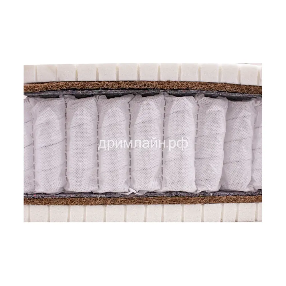 Фото 5 Матрас Dreamline SleepDream Medium S1000 160x210 см, независимый пружинный блок, двуспальный, латексный Фото 5 Матрас Dreamline SleepDream Medium S1000 160x210 см, независимый пружинный блок, двуспальный, латексный