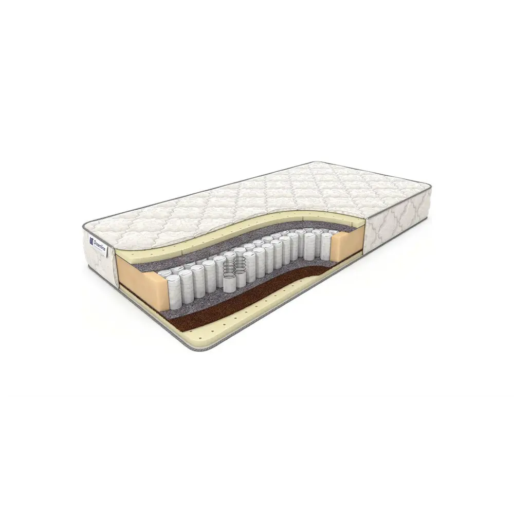 Фото Матрас Dreamline SleepDream Soft TFK 180x195 см, независимый пружинный блок, двуспальный, латексный Фото Матрас Dreamline SleepDream Soft TFK 180x195 см, независимый пружинный блок, двуспальный, латексный