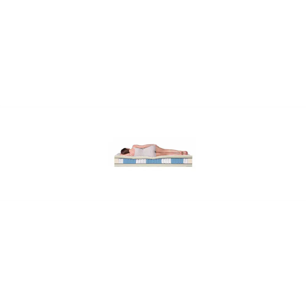 Фото 3 Матрас Dreamline Prime Smart Zone 120x200 см, независимый пружинный блок, полутораспальный, латексный