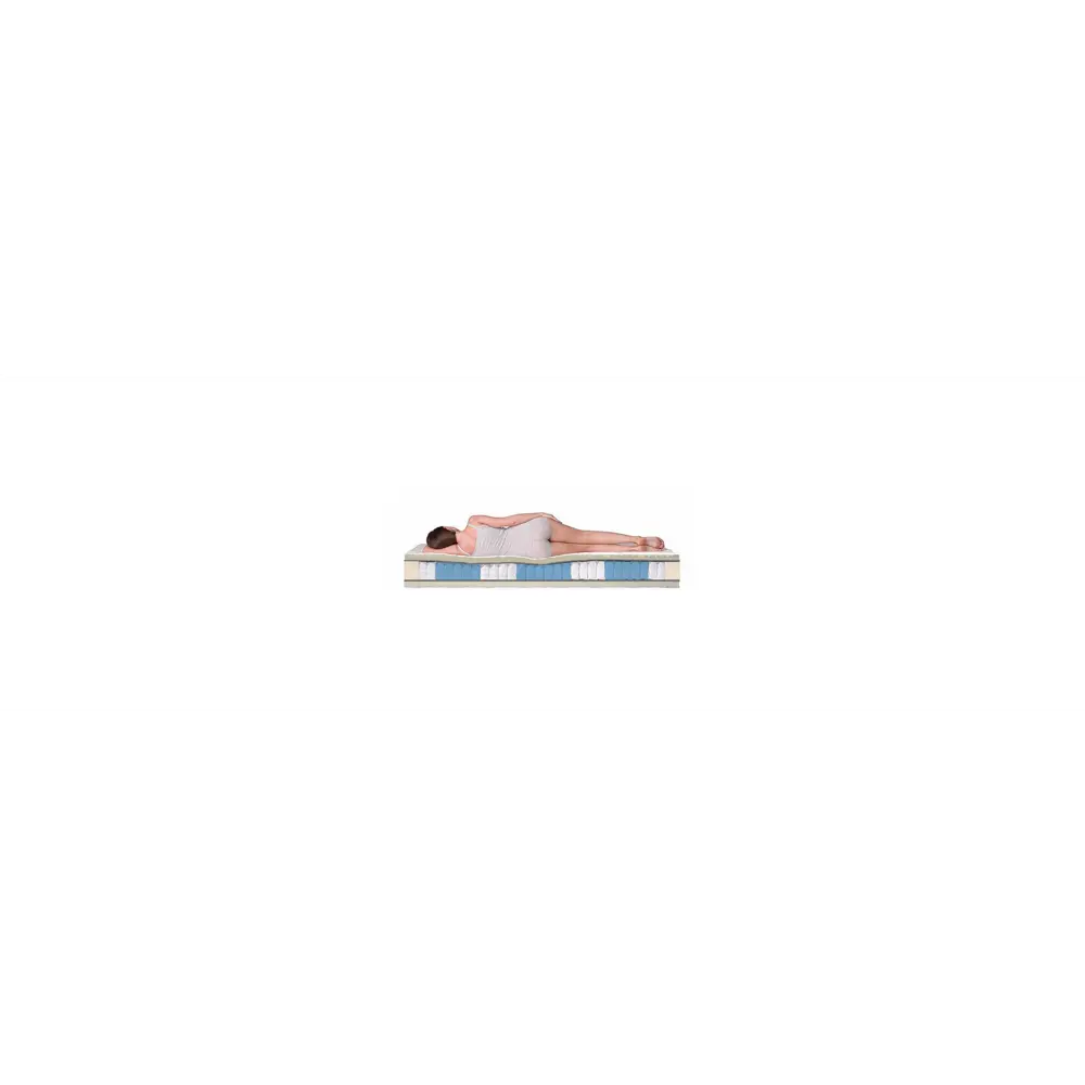 Фото 3 Матрас Dreamline Sleep Smart Zone 200x220 см, независимый пружинный блок, двуспальный, латексный