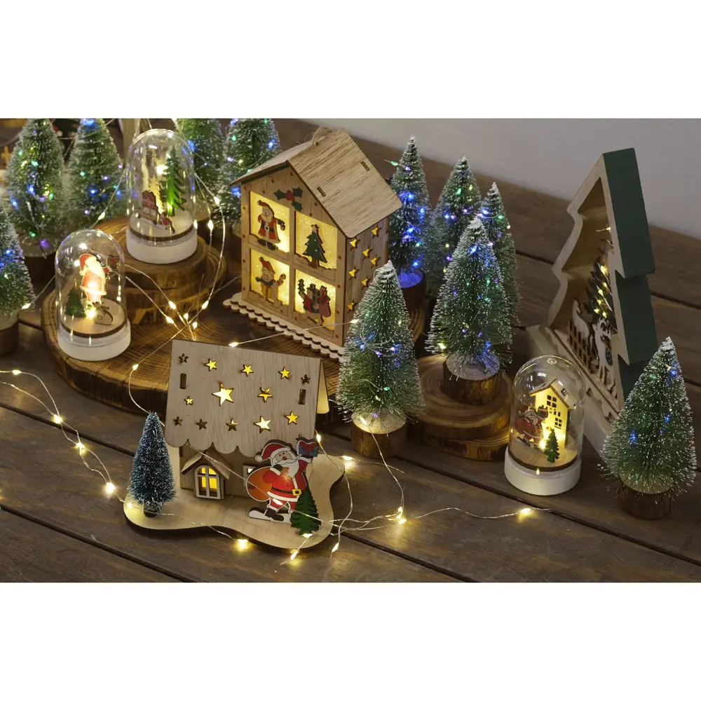 Фото 6 Елочная игрушка Домик с лисой Luazon lighting 6117369 8 см х 7 см бежевый Фото 6 Елочная игрушка Домик с лисой Luazon lighting 6117369 8 см х 7 см бежевый